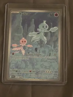 Pokemon Frillish 126/086 Sv: White Flare Illustration Rare Holo - Image 1