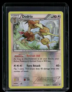 Dodrio 56/83 Reverse Holo Rare Generations Pokemon Card NM/M - Image 1