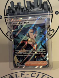 Pokemon - 120/094 Grimsley's Move - Ultra Rare Phantasmal Flames Full Art TCG - Image 1