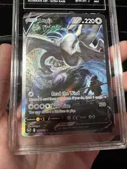 Lugia V 186/195 TAG 9 Mint Alt Art SWSH Silver Tempest 2022 Pokemon - Image 5