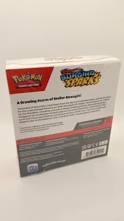 Pokemon TCG Surging Sparks Booster Bundle 6 Packs Factory Sealed SV08 Pikachu - Image 2