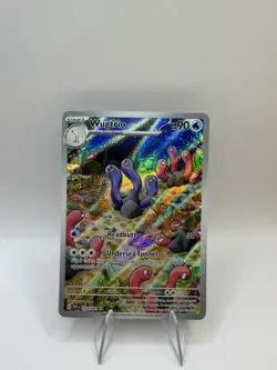 Wugtrio 224/091 Paldean Fates (PAF) NM Illustration Rare Pokemon Card - Image 1