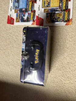 Pokemon TCG Collector Chest Surging Sparks and 4 3 pack Blisters Sealed - Image 2