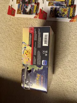 Pokemon TCG Collector Chest Surging Sparks and 4 3 pack Blisters Sealed - Image 3