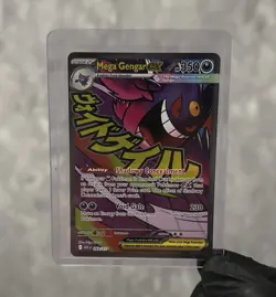 Mega Gengar EX 269/217 ASCEND Heroes Secret Rare Holo EX Pokemon TCG Card - Image 1