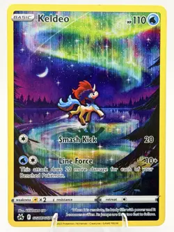 Pokemon Keldeo GG07/GG70 Crown Zenith Galarian Gallery Ultra Rare Holo 2023 - Image 1