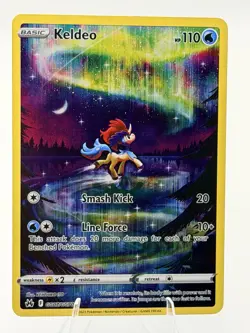 Pokemon Keldeo GG07/GG70 Crown Zenith Galarian Gallery Ultra Rare Holo 2023 - Image 2