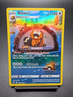 Bibarel GG25/GG70 Crown Zenith: Galarian Gallery Pokemon Card - Image 1