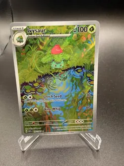 Pokemon TCG - Ivysaur 167/165 - Illustration Rare - Scarlet & Violet 151 - NM - Image 1