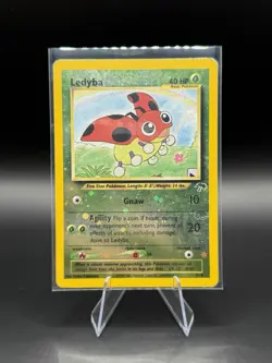 Pokemon Southern Islands Ledyba 07/18 Reverse Holo Promo 2001 English *Vintage* - Image 1