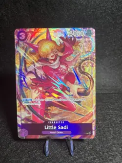 One Piece TCG Little Sadi OP02-073 Paramount War Alternate Art - Image 1
