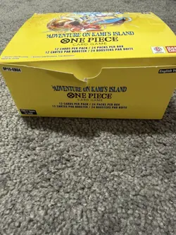 One Piece Adventure on Kami's Island OP15-EB04 Booster Box English New Unsealed - Image 3