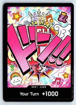 DON!! Card (Uta) One Piece Premium Booster -The Best- DON!! Near Mint - Image 1