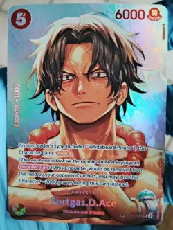 Portgas.D.Ace ST15-005 SP One Piece TCG English OP16 The Time of Battle - Image 3