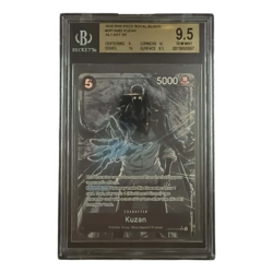 2025 ONE PIECE ROYAL BLOOD KUZAN #082 ALT ART SR BGS 9.5 GEM MINT - Image 1