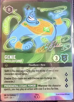 D100 Lorcana - Genie Powers Unleashed - Disney Collector's Edition 2023 - 20/P1 - Image 1