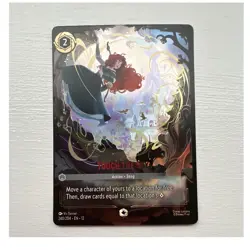 Disney Lorcana Touch the Sky Foil Action Song Merida EN 240/204 Brave - Image 1