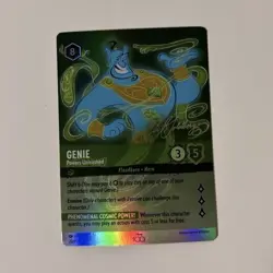 Disney Lorcana TCG Genie - Powers Unleashed Disney100 Promo Foil 20/P - Image 1