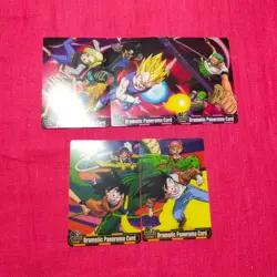 Son Goku Dragon Ball One Piece Jump 40th Anniversary Card rare Set of 5 - Image 1