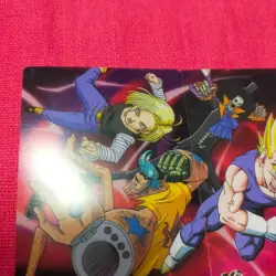 Son Goku Dragon Ball One Piece Jump 40th Anniversary Card rare Set of 5 - Image 3
