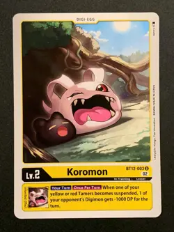 Digimon TCG: BT12 Across Time - Common, Uncommon & Rare Cards - Image 4