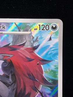 Pokemon TCG White Flare Zoroark Card 143/086 Illustration Rare Near Mint NM - Image 3