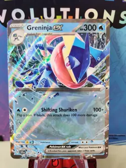 Pokemon TCG Stellar Crown Greninja Ex 041/142 - Image 1