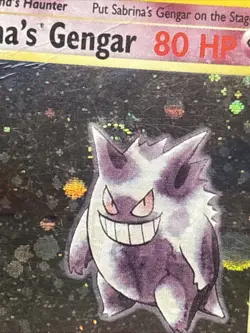 Wizards of the Coast Sabrina's Gengar 14/132 Gym Challenge Holo Rare 1999 - Image 3
