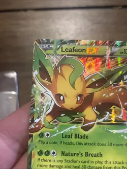 The Pokemon Company Leafeon EX 10/83 Generations Ultra Rare Holo Eng 2016 170HP - Image 2