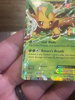 The Pokemon Company Leafeon EX 10/83 Generations Ultra Rare Holo Eng 2016 170HP - Image 5