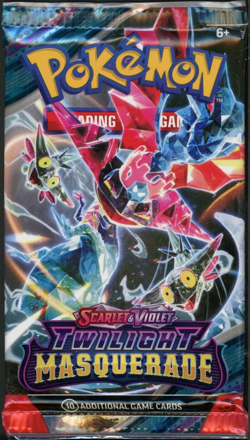 Pokemon Twilight Masquerade Booster Pack - 10 Cards / Pack - Random Art - SEALED - Image 1
