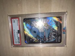 Pokemon Mew ex 216/091 SV Paldean Fates Shiny Ultra Rare Holo PSA 9 - Image 1