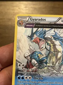 2015 Pokemon XY Ancient Origins Gyarados Holo Rare #21/98 Mid Era Foil TCG - Image 3
