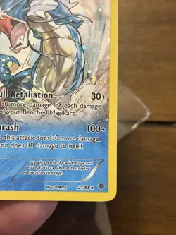 2015 Pokemon XY Ancient Origins Gyarados Holo Rare #21/98 Mid Era Foil TCG - Image 5