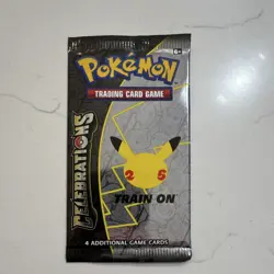 Pokemon Celebrations 25th Anniversary Booster Pack English TCG - Factory Sealed - Image 1