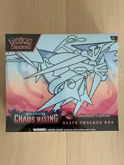 Pokemon TCG: Chaos Rising Pokemon Center ETB Elite Trainer Box - New Sealed - Image 1