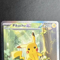Pikachu ex 276/217 Scarlet & Violet 151 SIR Full Art Holo Pokemon TCG - Image 4