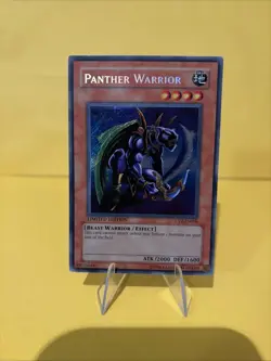 Yugioh Panther Warrior CT2-EN006 Secret Rare NM - Image 1