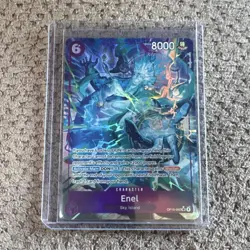 Bandai One Piece CCG Enel OP05-060 OP-05 Alt Art Holo Super Rare 8000 - Image 1