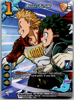 Bright Future Promo UniVersus: My Hero Academia Promo Cards MHA05-PR P 1/1 NM - Image 1
