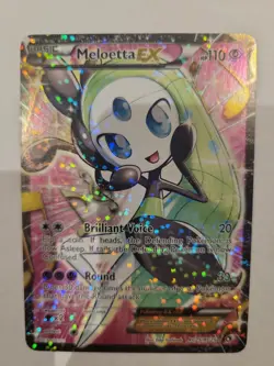Meloetta EX - RC25/RC25 - Pokemon Legendary Treasures Radiant Collection Card LP - Image 1