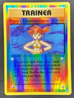 Pokemon Misty's Determination Reverse Holo 80/108 EVO Evolutions LP - Image 1