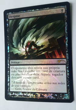 Despise FOIL FNM Promos, Mtg MISPRINT. Card in Portuguese, Name in English - Image 3
