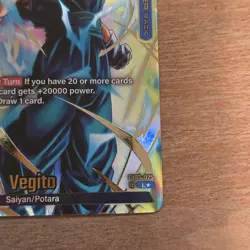 Dragon Ball Super Card–Vegito FB05-025 (Alternate Art) Fusion World New Adventur - Image 2