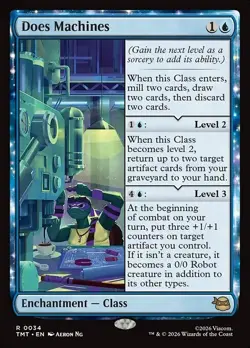 Does Machines x1 1x FOIL TMT TMNT NM MTG - Image 1