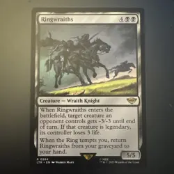 MTG Ringwraiths 0284 LTR Rare Lord of the Rings Tales of Middle-earth NM Foil - Image 1