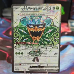 The Pokemon Company Teal Mask Ogerpon ex 190/167 Sv06 Holo UR EN Full Art - Image 1