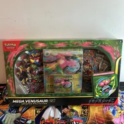 Pokemon TCG Mega Venusaur EX Premium Collection Box Brand New And Sealed - Image 1