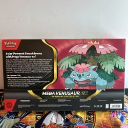 Pokemon TCG Mega Venusaur EX Premium Collection Box Brand New And Sealed - Image 2