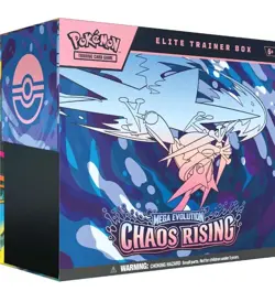 Chaos Rising Pokemon ETB TCG Sealed Box New Factory Sealed Booster Box - Image 1